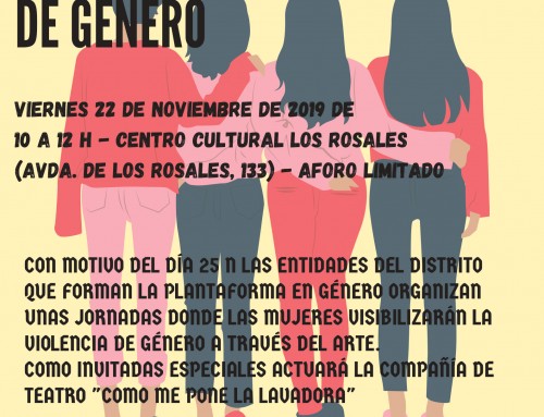 JORNADA ARTÍSTICA CONTRA LA VIOLENCIA DE GÉNERO.