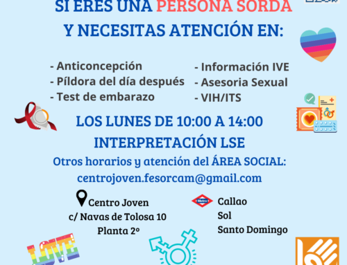 El Centro Joven accesible para personas sordas